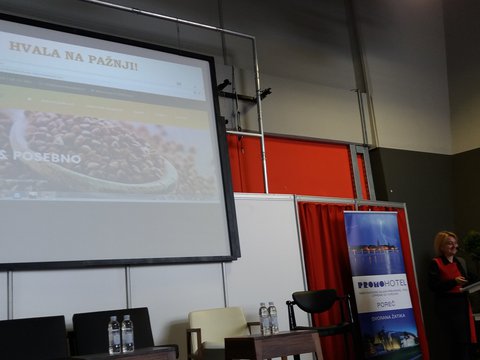 Predstavljanje programa edukacije ZDRAVO & POSEBNO obrta objektima javne prehrane na 32. međunarodnom sajmu prehrane, pića i opreme za turizam - Promohotel 2017.